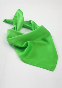 Fazzoletto da donna verde microfibra