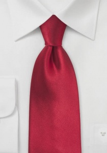 Cravatta clip rossa