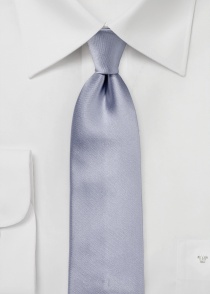 Cravatta d'effetto monocromatica grigia