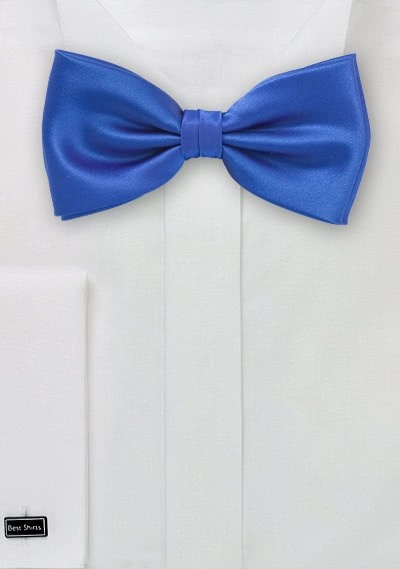 Fliege royalblau Fliege royalblau