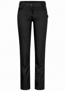 Jeans neri da donna con cintura elastica