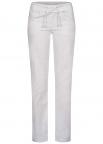 Pantaloni da donna con cintura e cordino in maglia