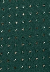 Cravatta fiorellini verde