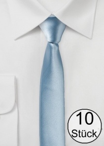 Cravatte extra strette a forma di ghiaccio blu -