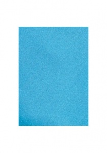 Cravatte extra strette blu ciano - confezione da