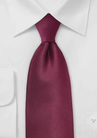 Cravatta rosso vinaccia