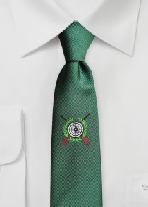 Cravatta verde abete