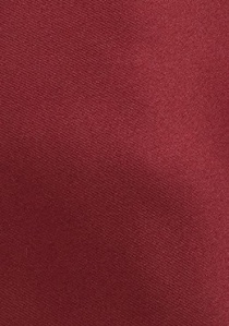 Cravatta tinta unita rosso ciliegia