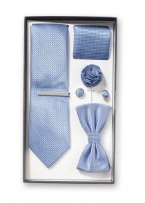 Set regalo Cravatta Papillon da uomo in tessuto