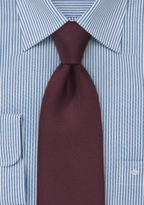 Cravatta business bordeaux