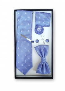 Set regalo blu cielo in stile marittimo