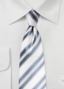 Cravatta da uomo extra large con disegno a righe