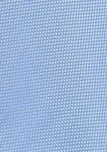 Businesskrawatte  filigran texturiert hellblau