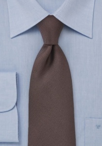 Cravatta business marrone