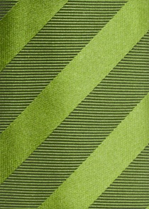 Cravatta business linea liscia struttura verde
