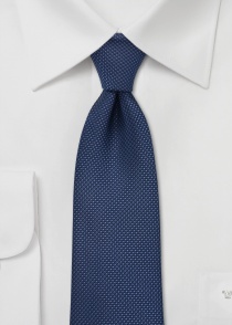 Cravatta business blu marino