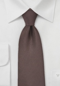 Cravatta marrone