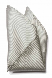 Cavalier Scarf Plain Fluted Old Silver