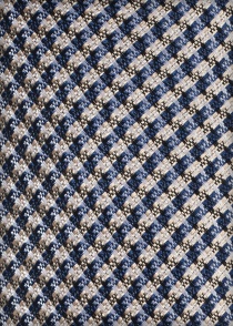 Cravatta Structure Style beige blu navy