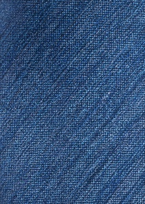 Cravatta blu acciaio marmorizzato