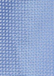 Clip-Krawatte hellblau strukturiert
