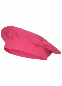 Cappello da cuoco a berretto senza pieghe in rosa