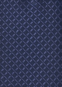 Cravatta microfibra blu marino