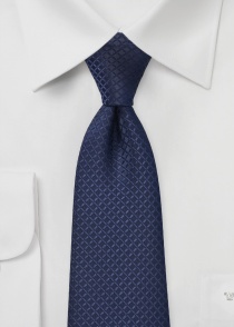Cravatta XXL blu marino