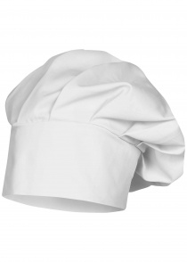 Cappello da cuoco francese in bianco