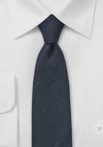 Cravatta lana blu