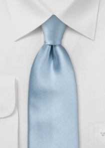 Cravatta da uomo in raso blu cielo