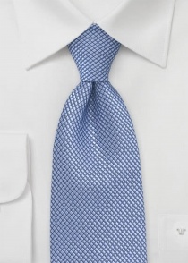 Cravatta XXL struttura blu chiaro