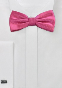 Papillon da uomo a pois rosa