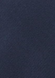 Cravatta blu marino vergata