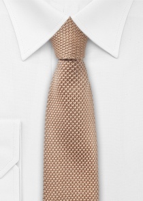 Cravatta in maglia (sabbia/beige chiaro)