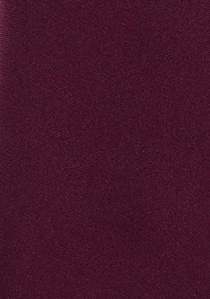 Kravatte monochrom Poly-Faser bordeaux