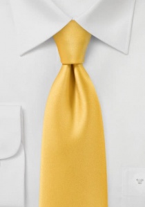 Cravatta gialla microfibra