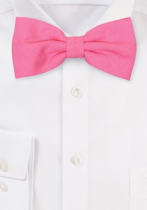 Papillon in lino Ladypink