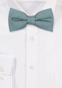 Papillon da bambino in lino blu acquamarina