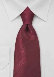 Cravatta XXL rosso bordeaux