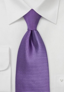 Cravatta XXL lilla rete