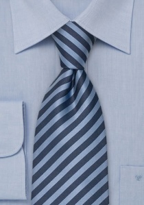 Cravatta jacquard per bambini in blu