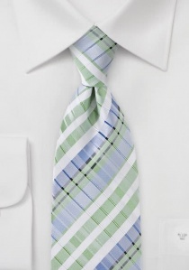 Cravatta principe di galles verde
