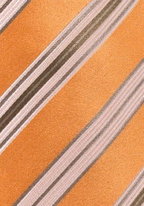 Cravatta arancio rame