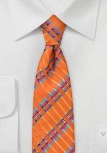 Cravatta stretta business righe