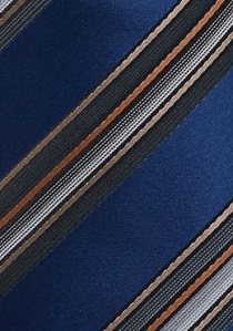 Cravatta righe blu