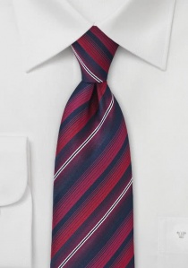 Cravatta Linee insolite Rosso medio