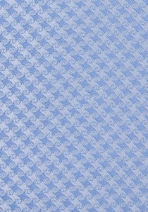 XXL-Krawatte hellblau Rauten-Dekor