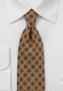 Cravatta business con emblema tradizionale