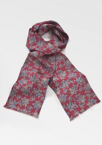 Sciarpa paisley rossa